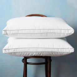 80% Goose Down Standard Pillow Pair - Medium 13 80% Goose Down Standard Pillow Pair - Medium -Bedding Sales Store 80 goose down pillow base 3 1