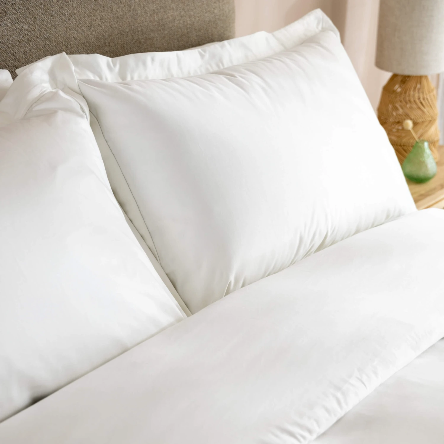 White 800 Thread Count Egyptian Cotton Superking Flat Sheet Set 2 White 800 Thread Count Egyptian Cotton Superking Flat Sheet Set - Image 2