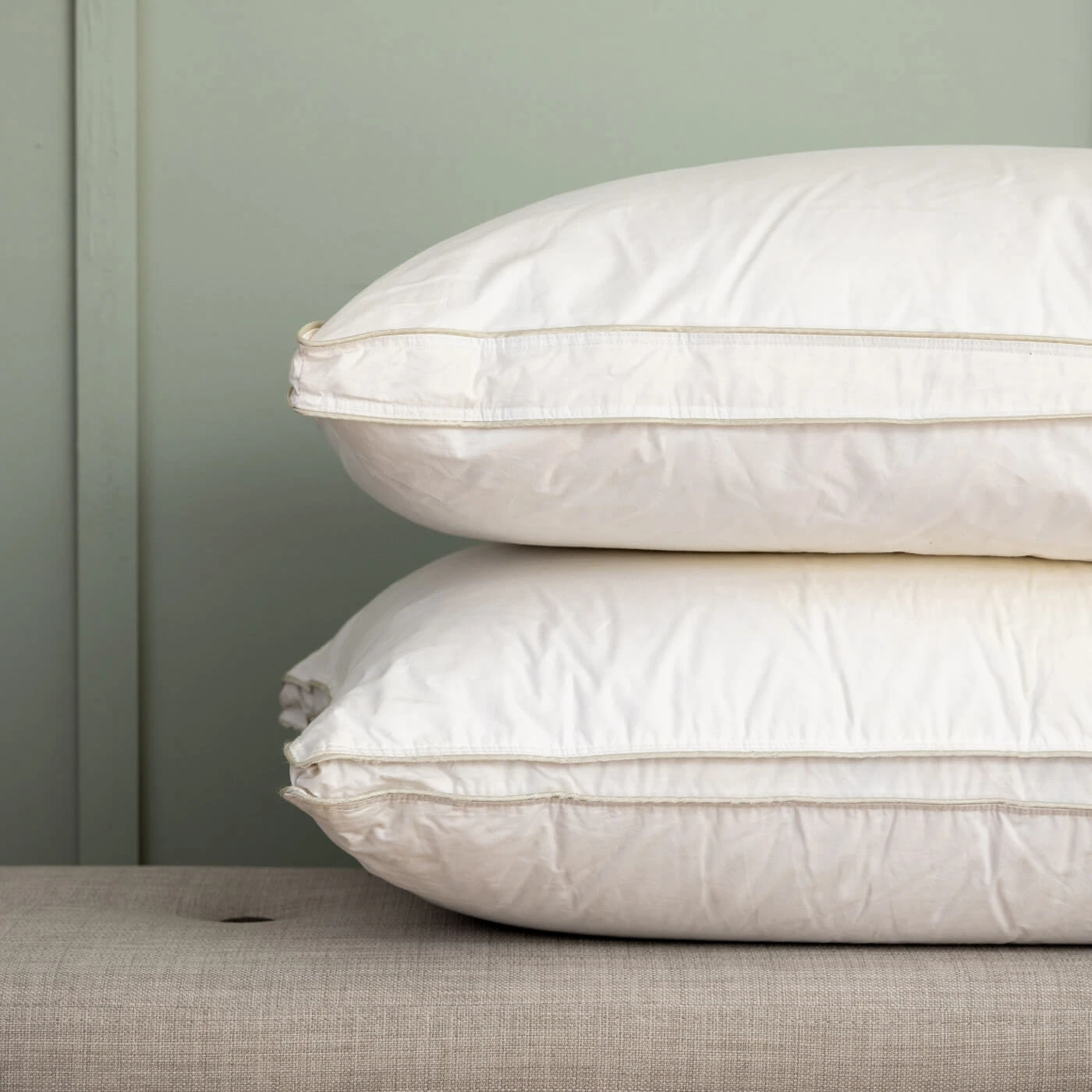 Hungarian Goose Down Standard Pillow - Medium/Firm 5 Hungarian Goose Down Standard Pillow - Medium/Firm - Image 5