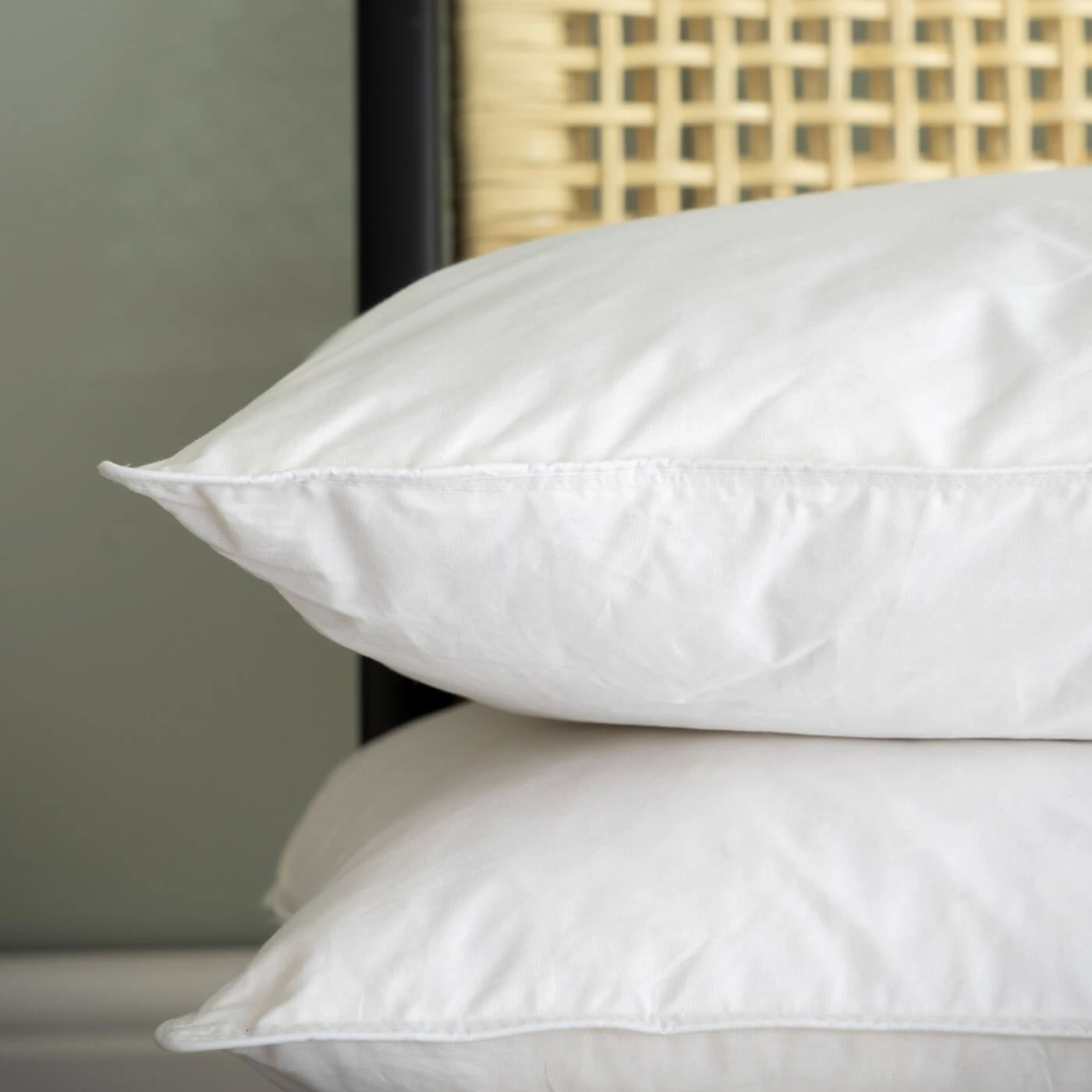 Duck Feather & Down Standard Pillow Pair - Soft 9 Duck Feather & Down Standard Pillow Pair - Soft - Image 9