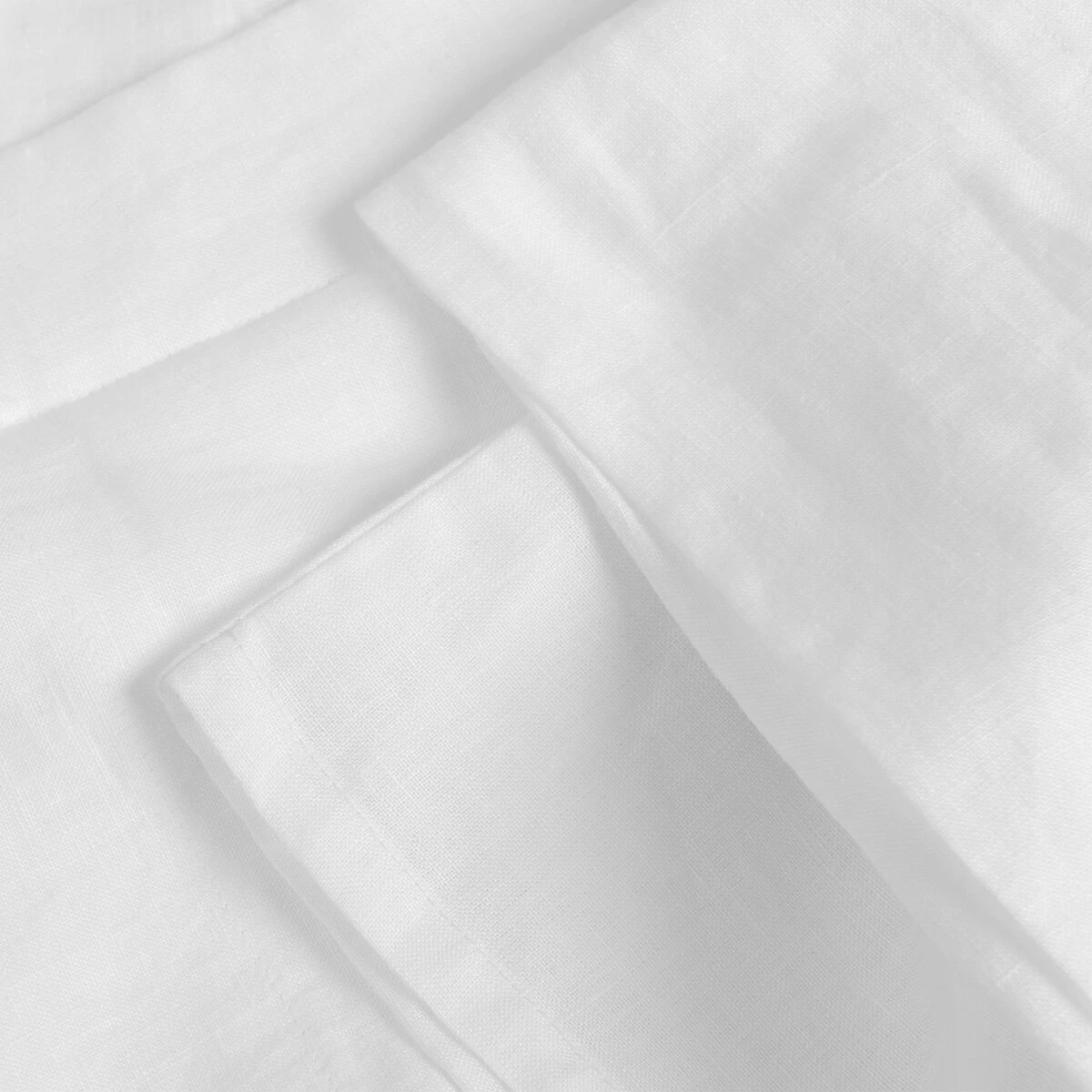 White French Linen Double Duvet Cover 8 White French Linen Double Duvet Cover - Image 8