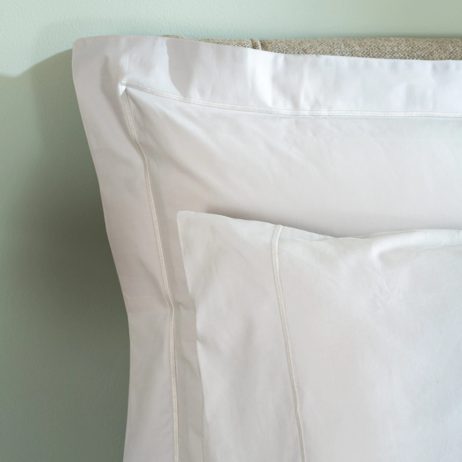 Light Grey 600TC Egyptian Cotton Double Duvet Cover 2 Light Grey 600TC Egyptian Cotton Double Duvet Cover - Image 2