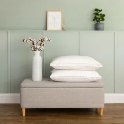 Hungarian Goose Down Standard Pillow - Medium/Firm 8 Hungarian Goose Down Standard Pillow - Medium/Firm -Bedding Sales Store additional3 10 2