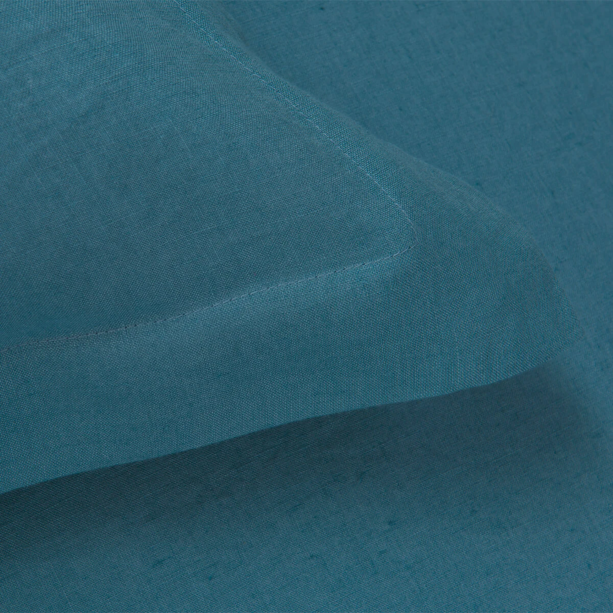 Teal French Linen Superking Duvet Cover 3 Teal French Linen Superking Duvet Cover - Image 3