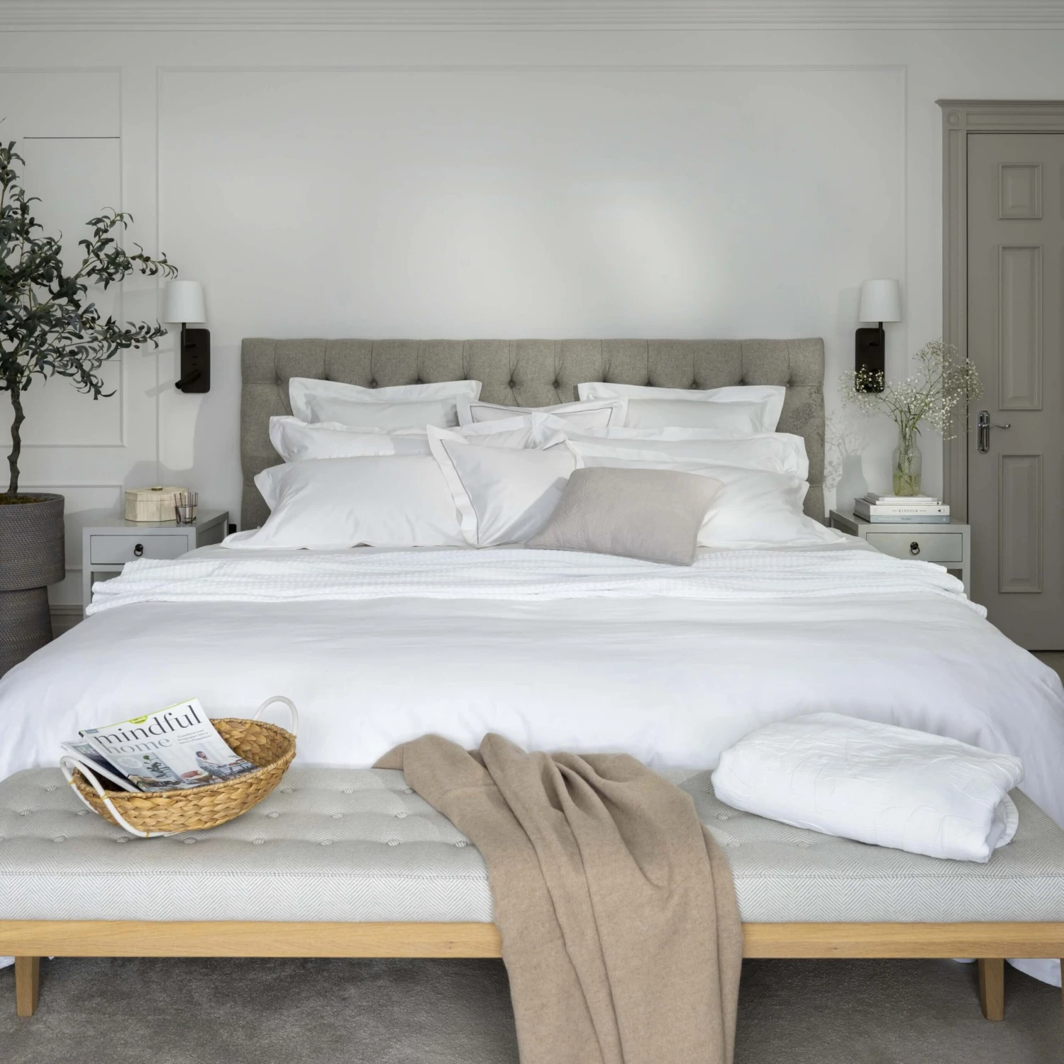 White 600TC Egyptian Cotton Single Bed Set 6 White 600TC Egyptian Cotton Single Bed Set - Image 6