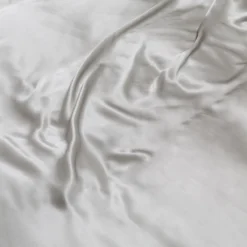 Antique Silver Pure Mulberry Silk Superking Duvet Cover -Bedding Sales Store additional4 3 21