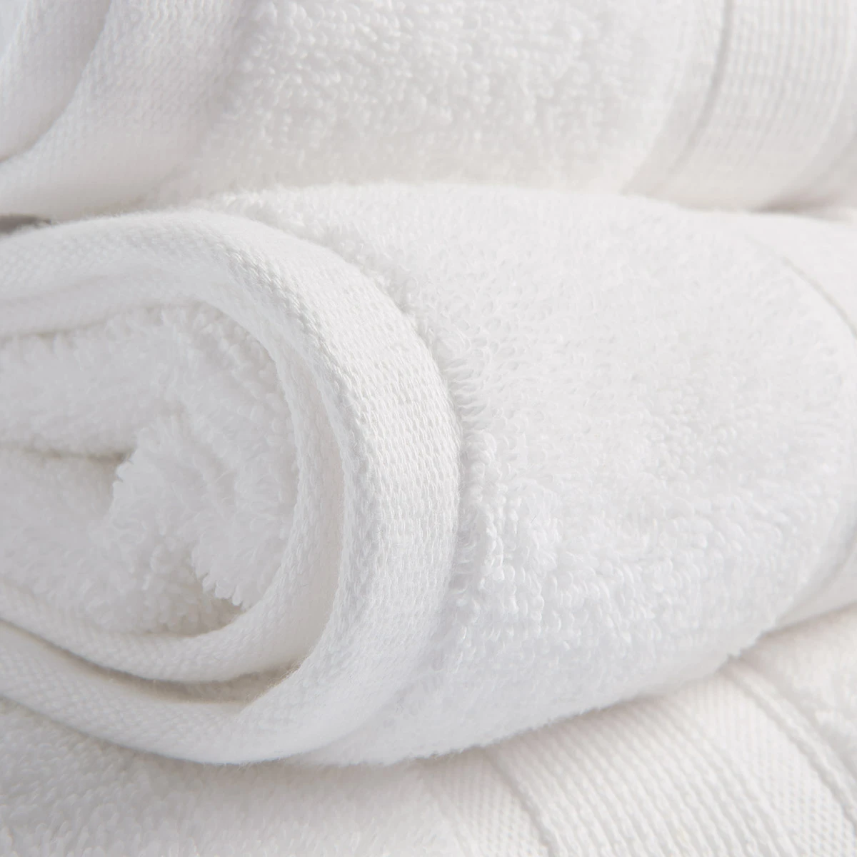 White Organic Cotton Bath Sheet Multipack - Set Of 4 3 White Organic Cotton Bath Sheet Multipack - Set Of 4 - Image 3