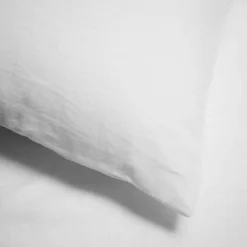 White French Linen Double Duvet Cover 15 White French Linen Double Duvet Cover -Bedding Sales Store additional5 30 2