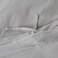 Light Grey French Linen King Size Bed Set -Bedding Sales Store additional 17 26