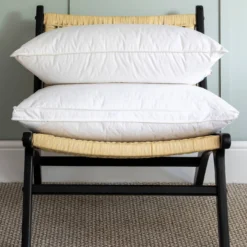 100% Canadian Goose Down Superking Pillow - Medium/Firm