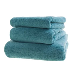 Bedding Sales Store 33 Teal Supima Cotton Bath Sheet Multipack - Set Of 4