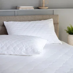 Quilted Cotton Double Deep Mattress Protector -Bedding Sales Store cotton protectors additional2