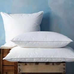 Duck Feather & Down Standard Pillow Pair - Medium