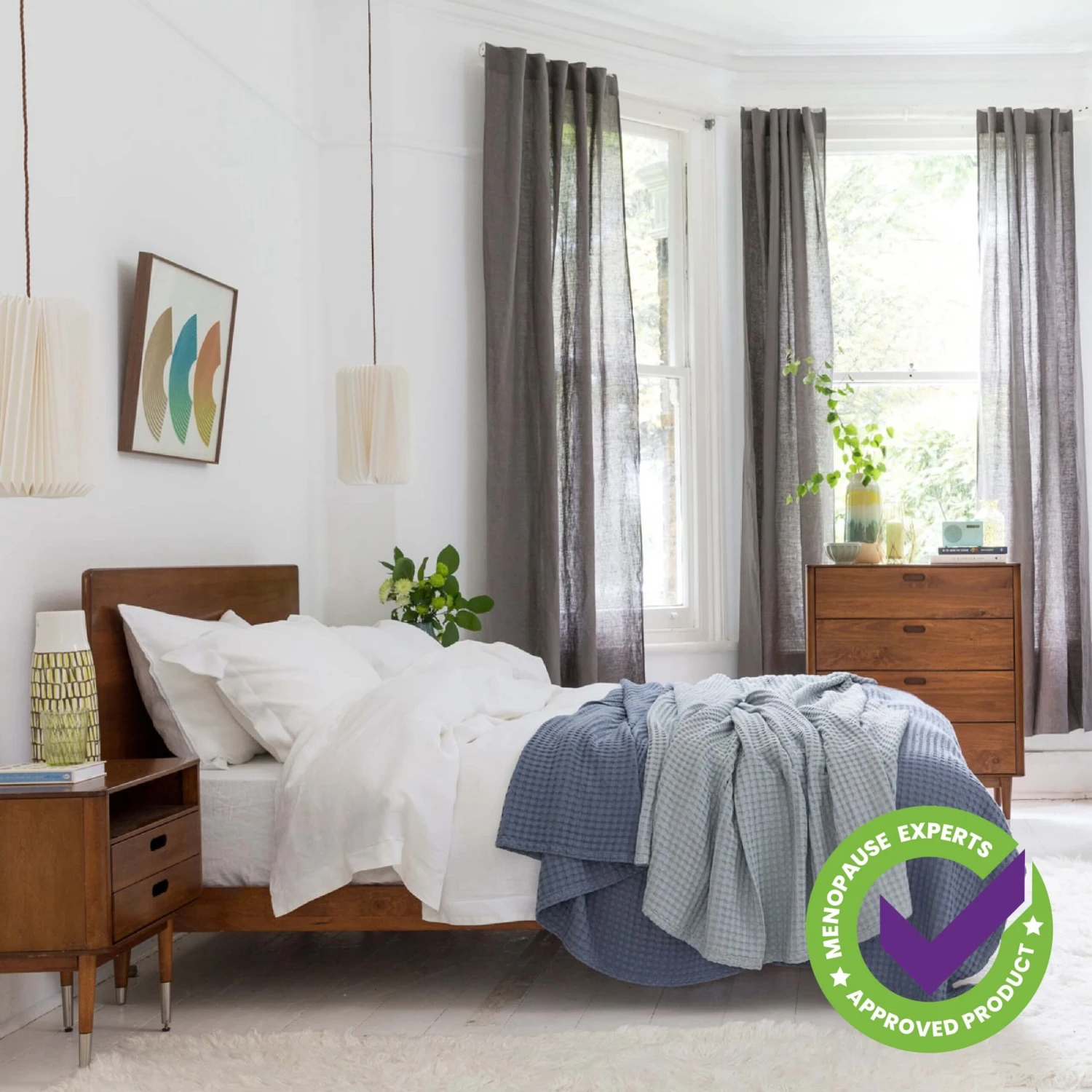 White French Linen Single Duvet Cover 5 White French Linen Single Duvet Cover - Image 5