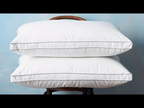 80% Goose Down Standard Pillow Pair - Medium 8 80% Goose Down Standard Pillow Pair - Medium - Image 8