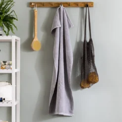 Light Grey Supima Cotton Bath Sheet Multipack - Set Of 4 -Bedding Sales Store light grey supima cotton towel additional2 1 3