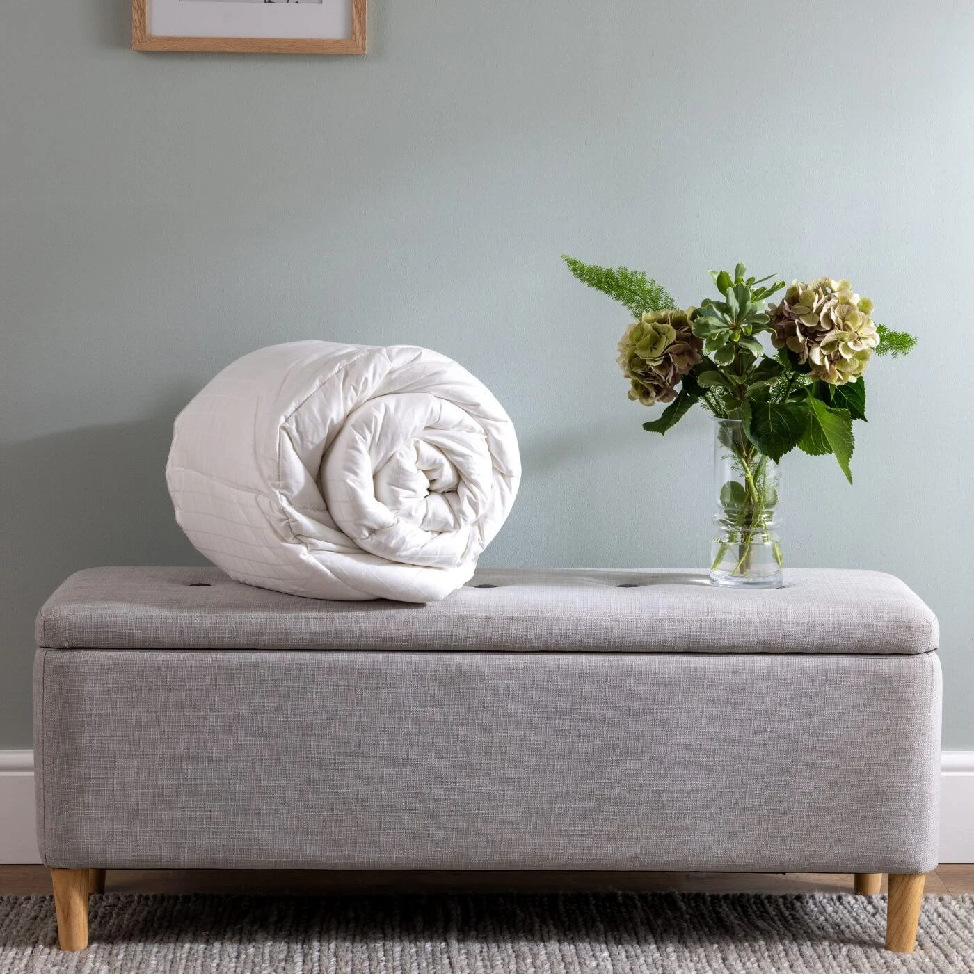 9 Tog Soft As Down With Silk Single Duvet 2 9 Tog Soft As Down With Silk Single Duvet - Image 2