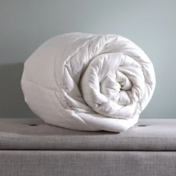 4.5 Tog Soft As Down Microfibre With Silk Double Duvet