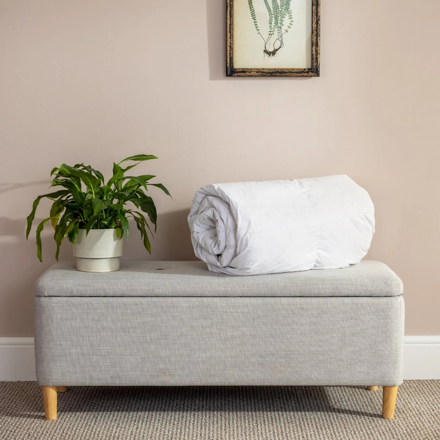 All Seasons 80% Recycled Down King Size Duvet - 13.5 Tog (4.5 + 9.0 Tog) 8 All Seasons 80% Recycled Down King Size Duvet - 13.5 Tog (4.5 + 9.0 Tog) - Image 8