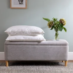 Soft As Down Microfibre With Silk Standard Pillow Pair - Medium/Firm -Bedding Sales Store soft as down silk pillow additional1 2